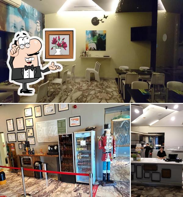 Gli interni di La Pizza D'Autore