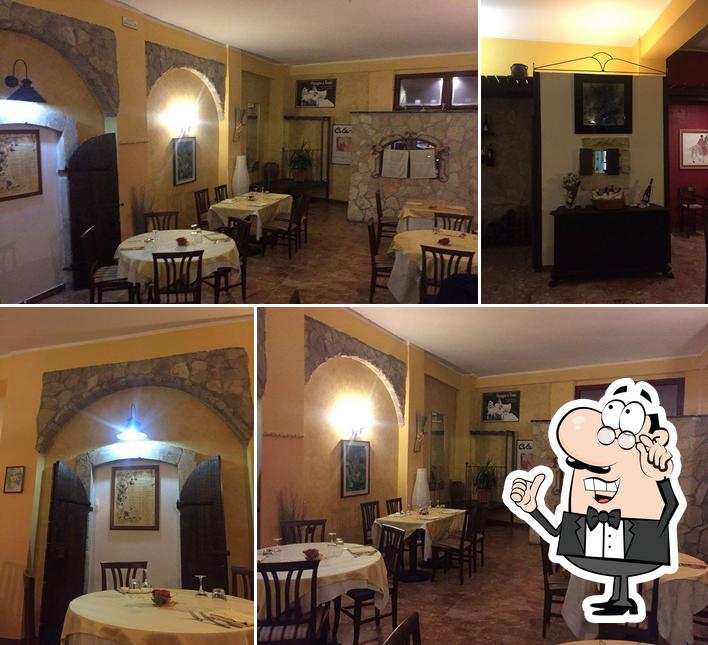 Gli interni di Ristorante Pizzeria I Cinque Sensi