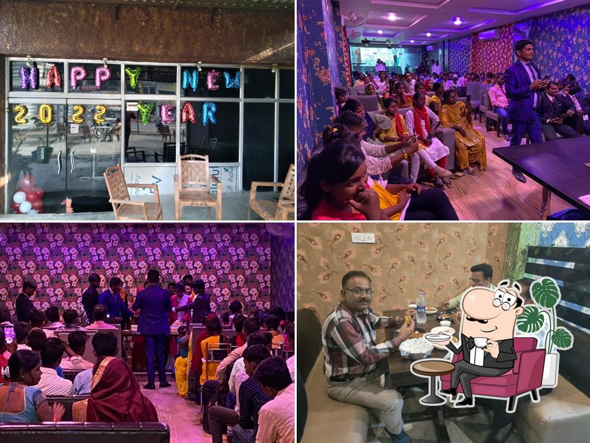 Take a seat at one of the tables at THE HAVELI RESTAURANT