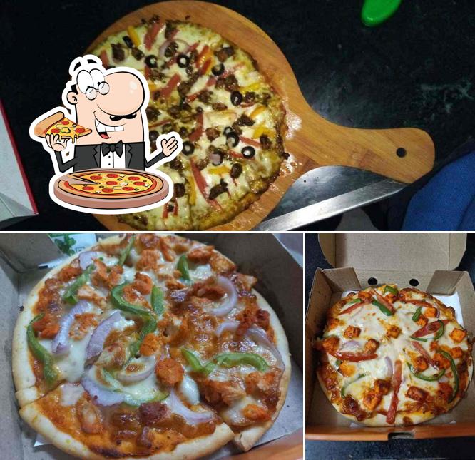 Try out different types of pizza