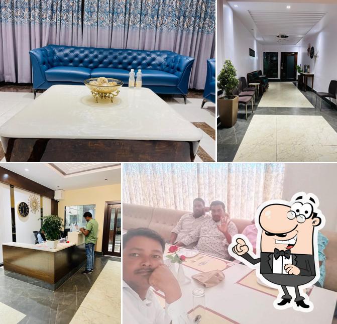 Take a seat at one of the tables at Haveli Westside