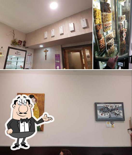 Gli interni di Dolceria Spartini