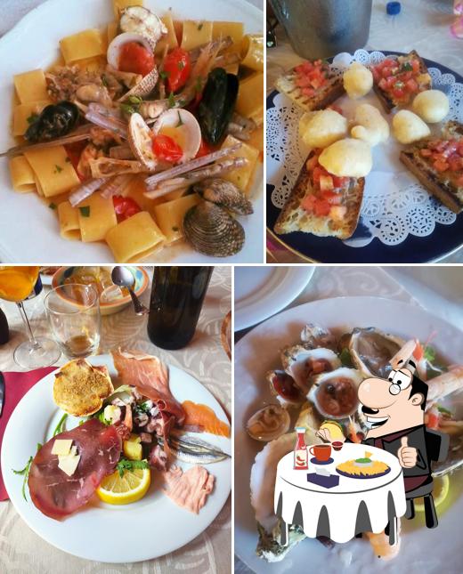 Piatto di formaggi al Villa Attilio