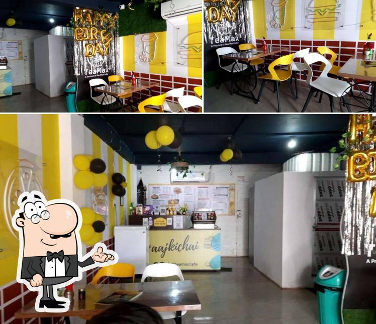 The interior of TeaMax Cafe