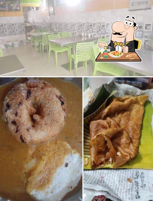 This is the picture depicting food and interior at Sapthagiri Tiffins