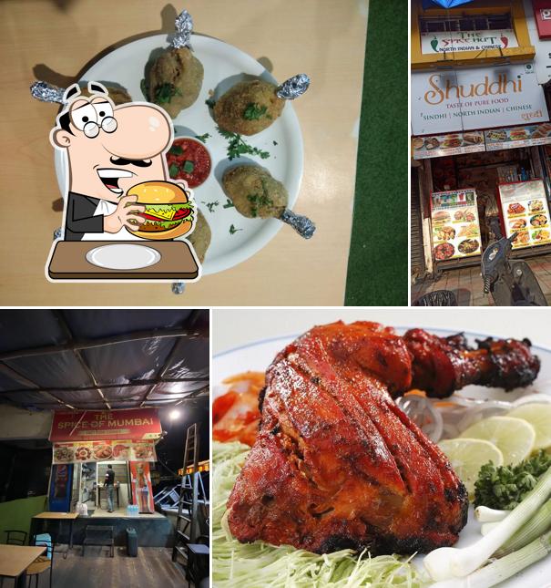 Get a burger at The Spice Of Mumbai