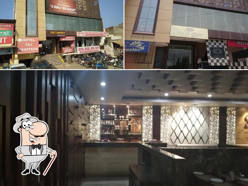 The exterior of The Chamber - A Family Restaurant