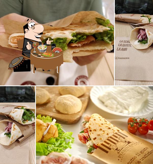Platti al La Piadineria