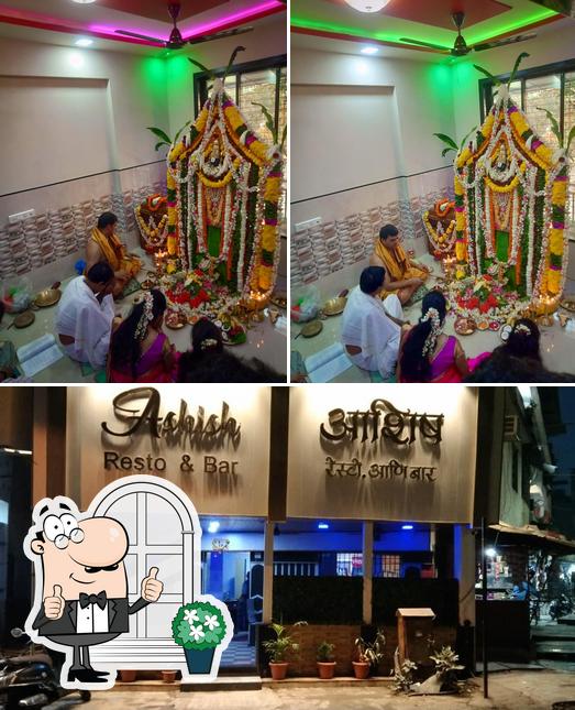 The exterior of Ashish Resto. & Bar