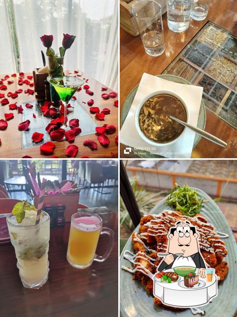 Hot and sour soup at Typically Indian Bar & Grill