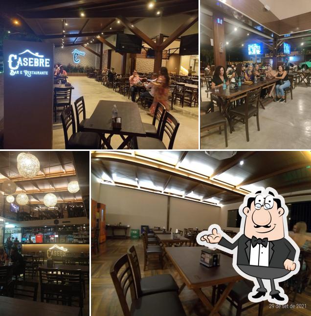 Veja imagens do interior do Casebre Bar e Restaurante
