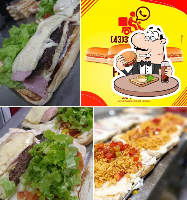 Os hambúrgueres do Magrelo Lanches Ibiporã irão saciar uma variedade de gostos