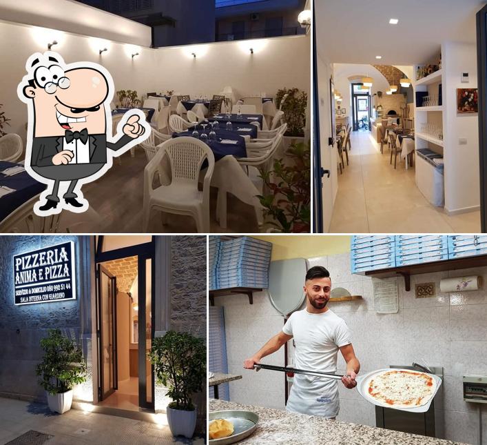 Gli interni di Pizzeria "Anima e Pizza" di Cramarossa Michele