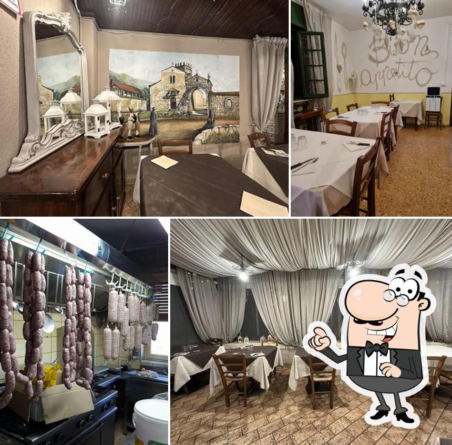 Dai un'occhiata agli interni di Osteria Pizzeria Le Tre Botti