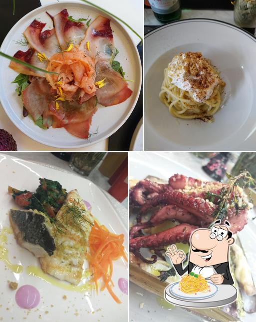 Spaghetti alla carbonara al Business Lunch - Bistrot73