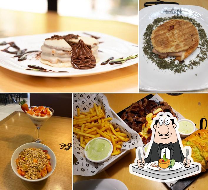 Comida em Quiero Café