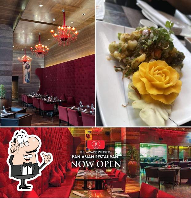 The interior of OKO - A Pan Asian Restaurant