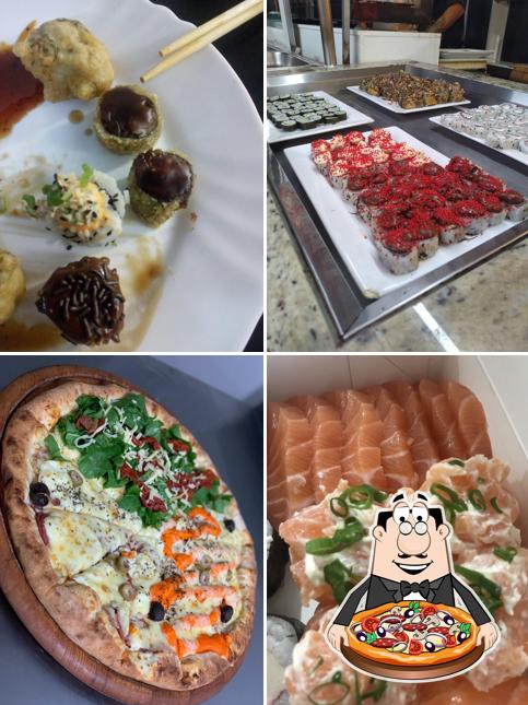 Experimente pizza no Oriental Sushi Delivery