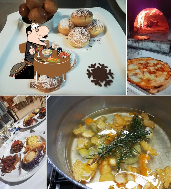 Platti al Ristorante "Solaria"