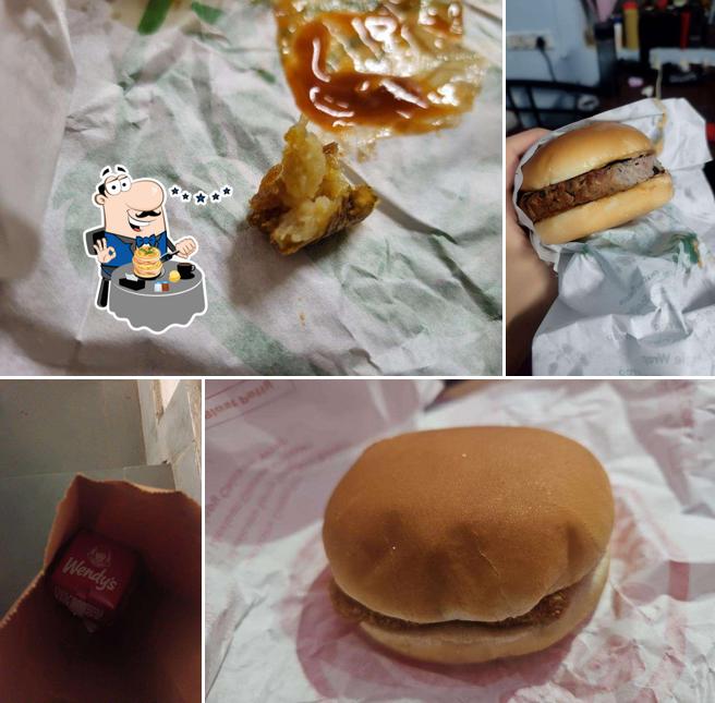 Chocolate mousse at Wendy's Burgers