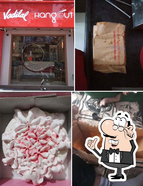 The interior of Vadilal Hangout