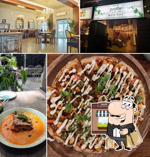 The exterior of Justbe by Nidhi Nahata