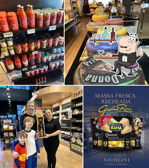 O interior do Nicolini Queijaria - Jamonería