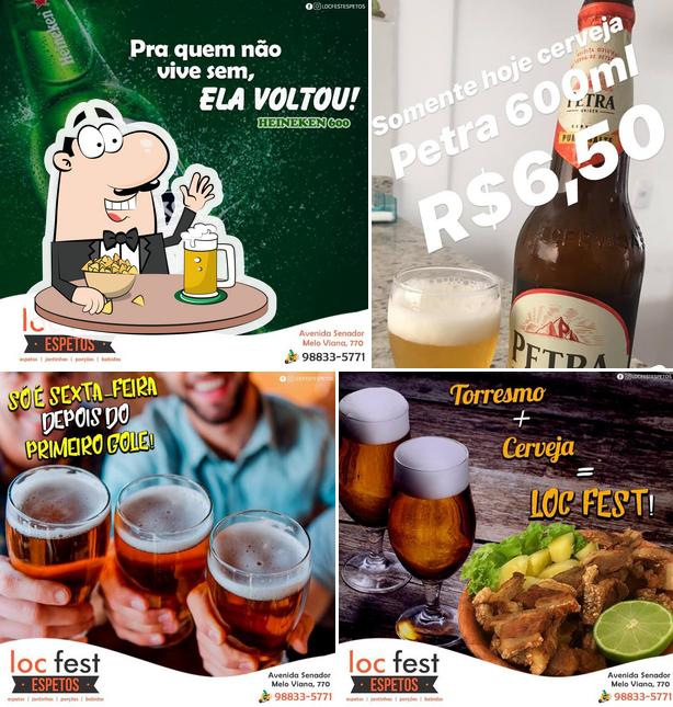 Você pode tomar um copo de cerveja leve ou escura