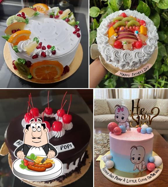 Chocolate mousse at Olive Bakers-The Home Kitchen Vasundhara - theme cakes online