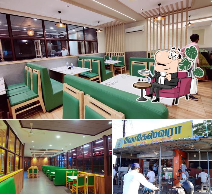 The interior of SONA RESTAURANT