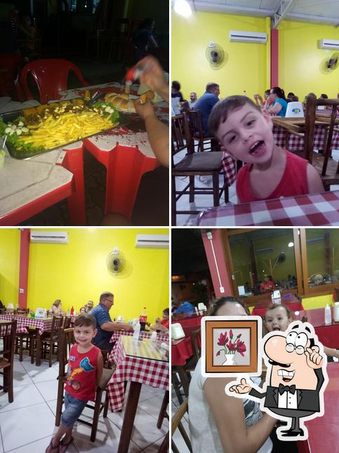 O interior do Kanto Do Lanche - Lancheria em Estância Velha