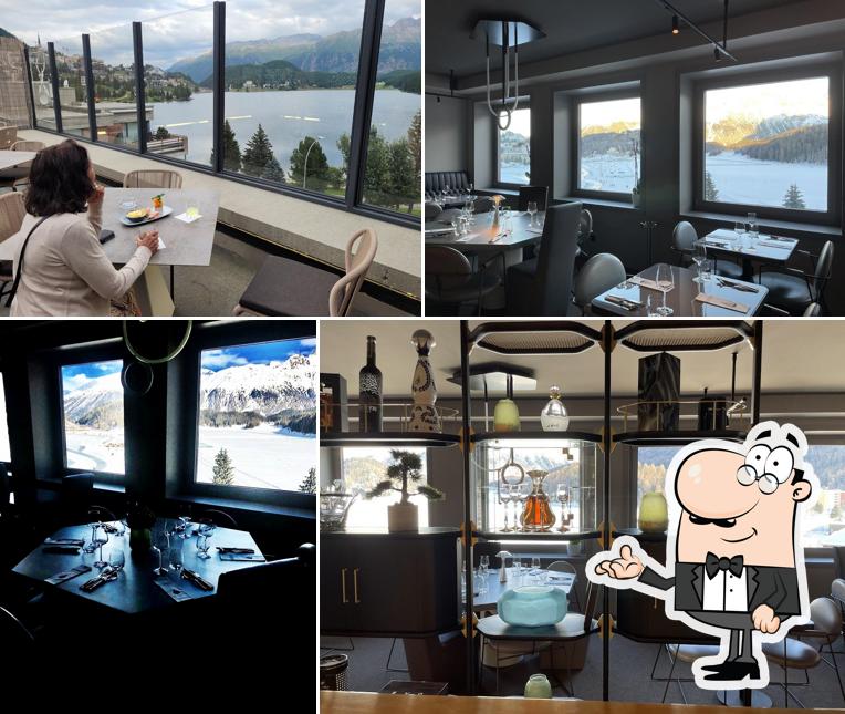 Siediti a un tavolo di Balthazar Downtown - The terrace on the lake