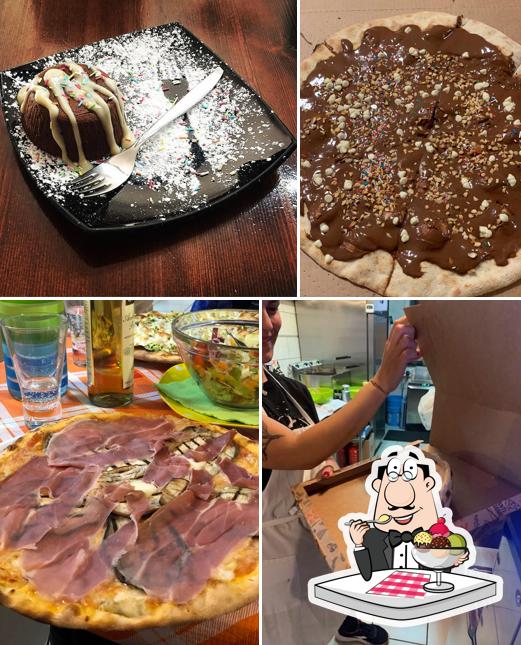 Pizzeria da pg offre un'ampia selezione di dessert