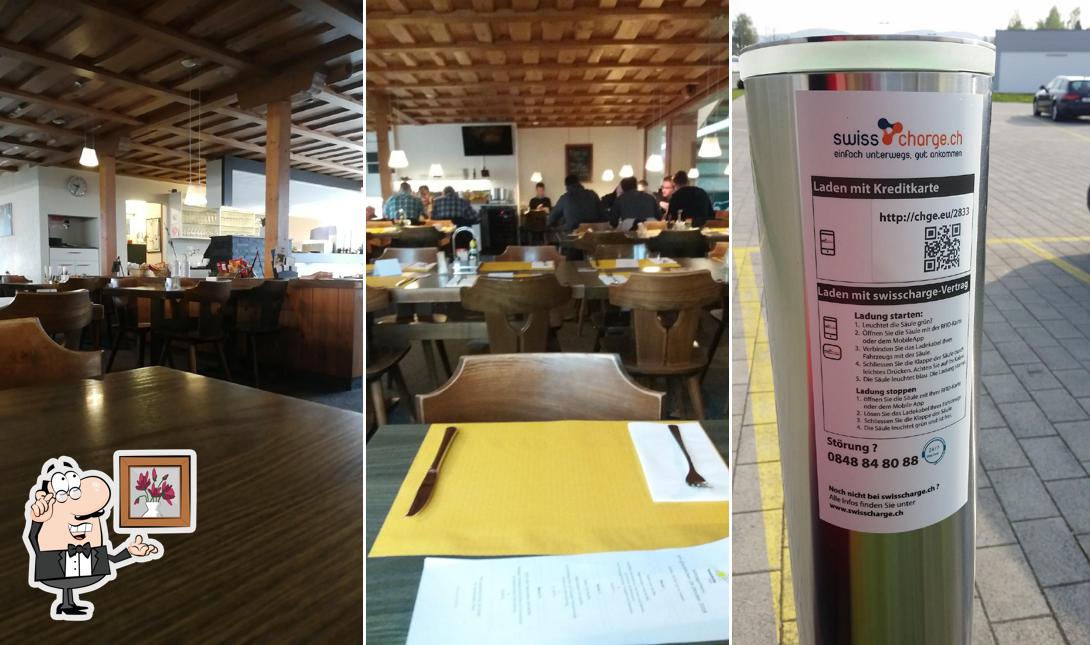 Gli interni di Restaurant Tennishalle