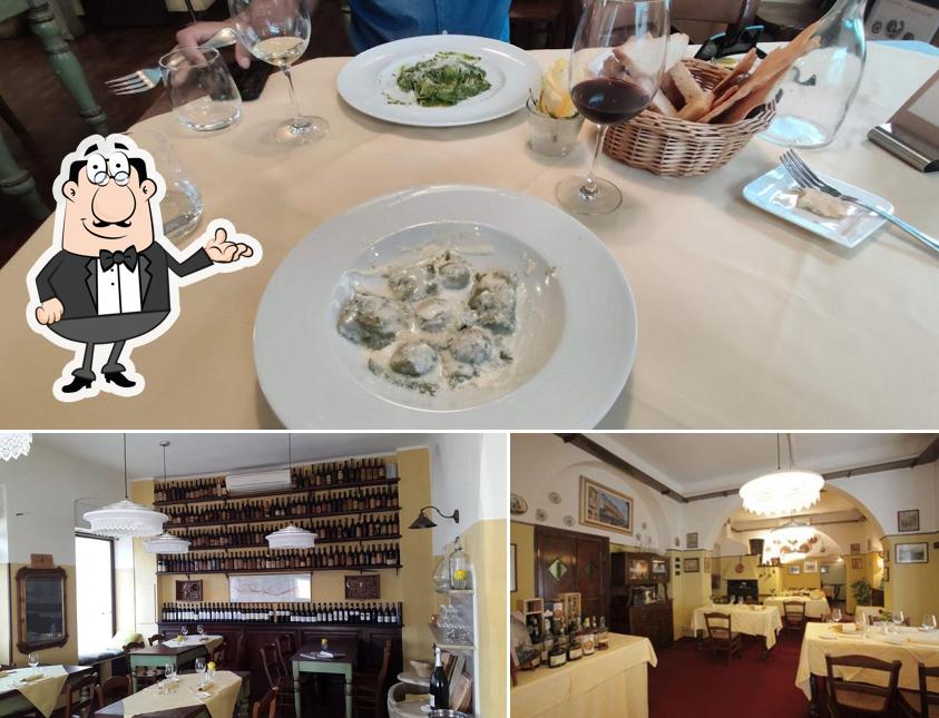 Dai un'occhiata agli interni di Toe Drue Antica Osteria