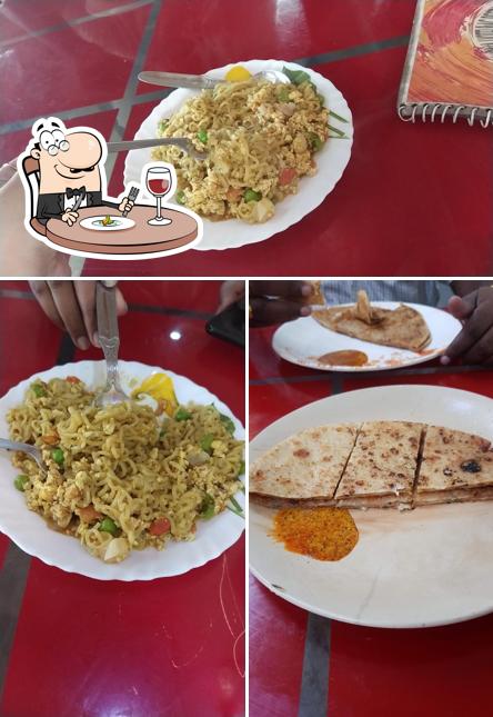 Food at THE ANNAPURNA RESTAURANT