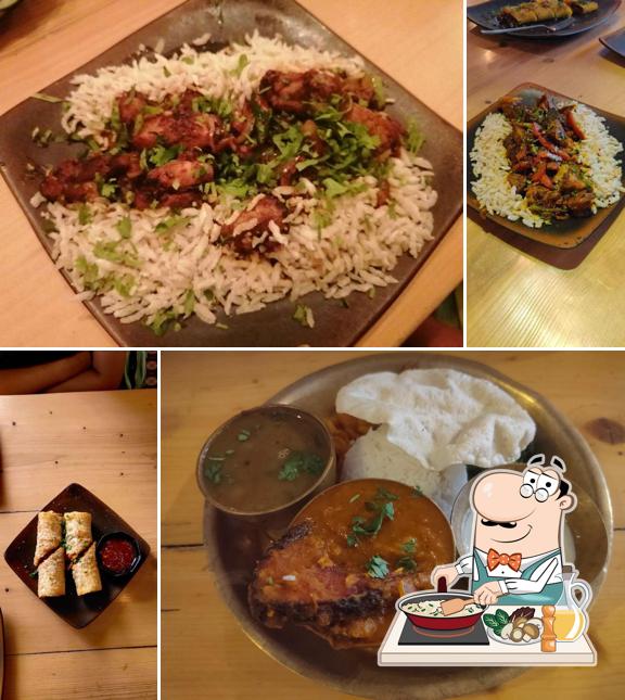 Fried rice at Bamey's Restro Cafe