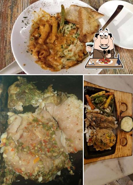 Pick meat meals from the menu