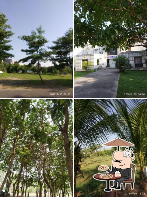 Check out how V.N.S.G. University Canteen looks outside