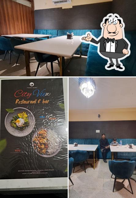 The interior of City view Restaurant &Bar