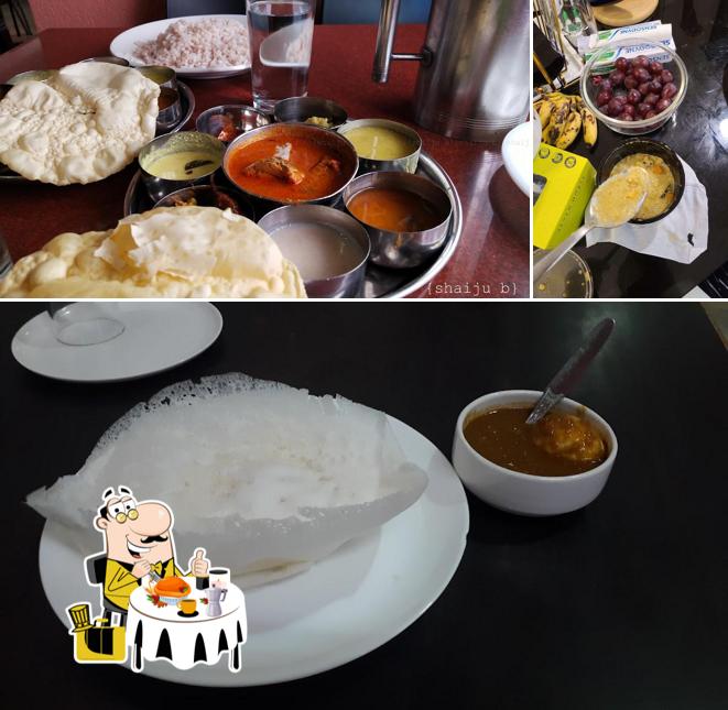 Food at Hotel Chinnu’s