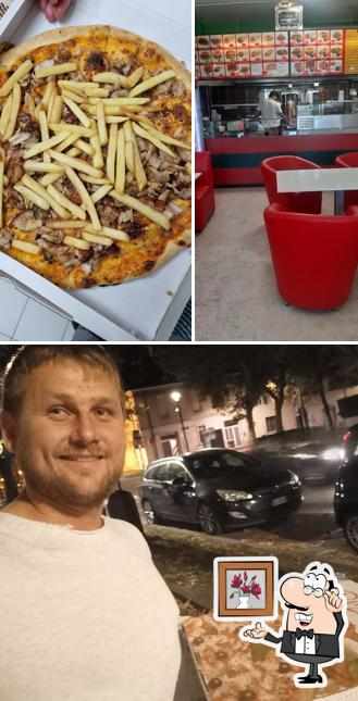 Gli interni di Maggiore Kebab