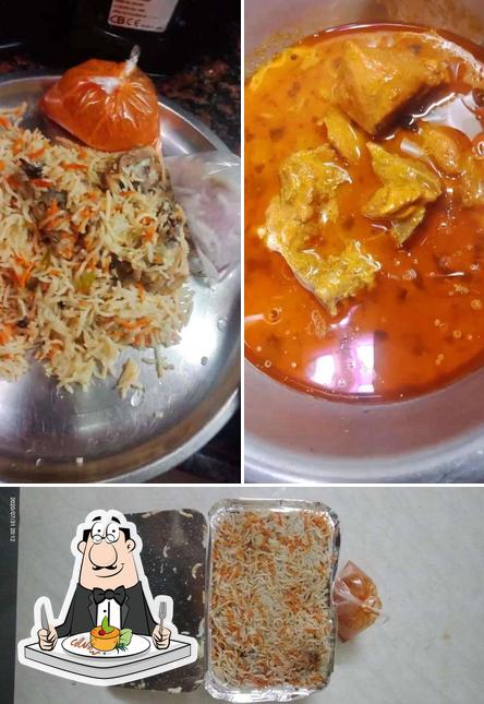 Food at Moradabad's Famous Biryani