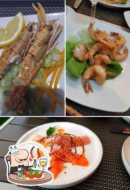 Prenditi la cucina di mare a Ristorante Cinese Giapponese Hong Kong