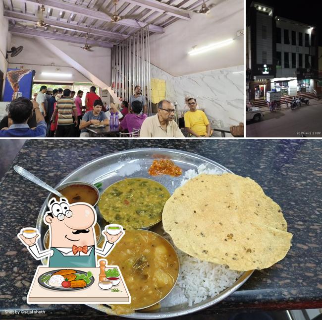 This is the picture depicting food and exterior at Suryam's MADRAS Hotel