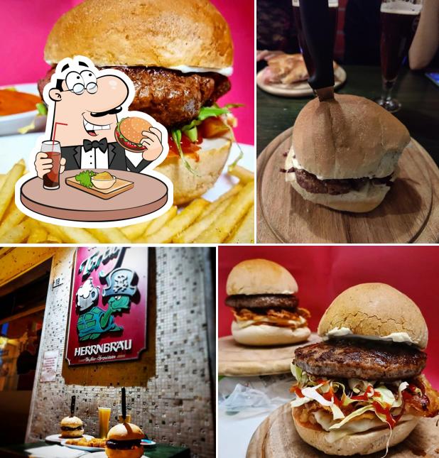 Taverna TORTUGA offre un'ampia varietà di opzioni per gli amanti dell'hamburger