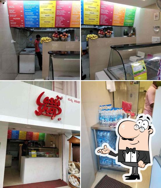 The interior of Lassi Shop