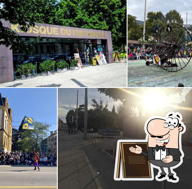 Kiosque Bar à café du Fun'Ambule