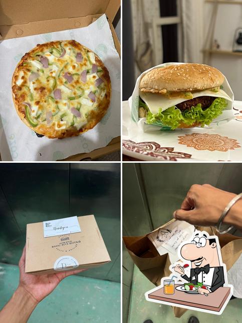 Food at Basic Bite Bistro