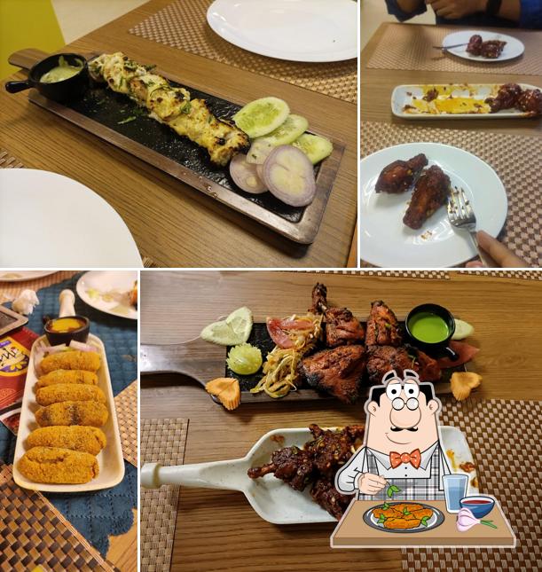 Chicken wings at RABIBAR CAFE & RESTAURANT